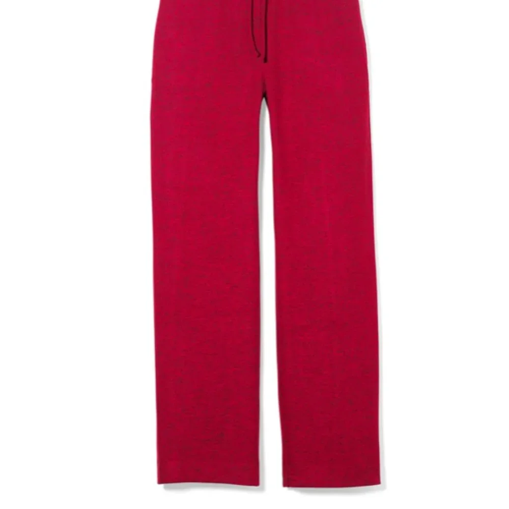 NWT Soma Brushed Cozy Pajama Lounge Set Red - Picture 9 of 9